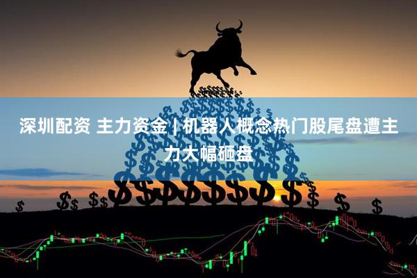 深圳配资 主力资金 | 机器人概念热门股尾盘遭主力大幅砸盘
